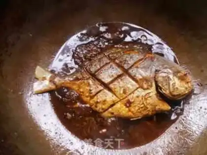 Make Red-burned mackerel step 7