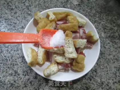 Make Tofu saline step 5