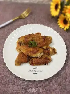 Make Garlic wings step 9
