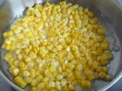Make Corn cheese step 4