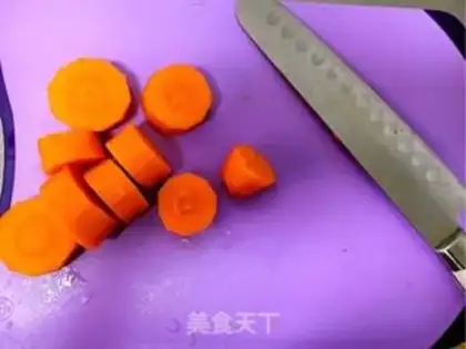 Make Carrot mud step 2
