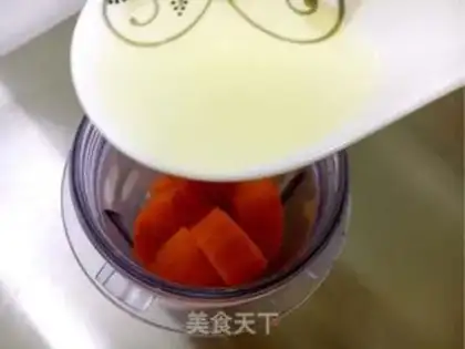 Make Carrot mud step 5