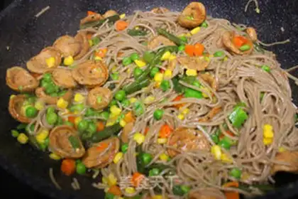 Make Sausage noodles step 8
