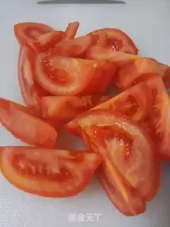 Make Tomato abalone tofu step 2