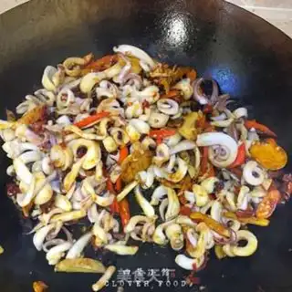 Make Fire squid step 11