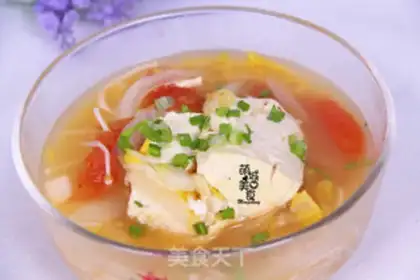 Make Tomato tofu soup step 9