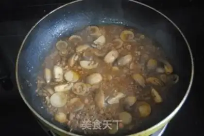 Make ♪ Sand and tea and mushroom noodles ♪ step 10
