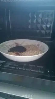 Make Black sesame rice step 1