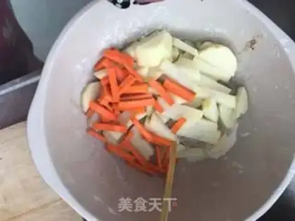 Make Pork potatoes step 2