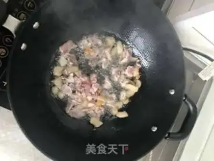 Make Pork potatoes step 4