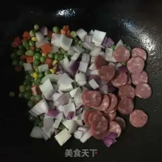 Make Pineapple rice step 6