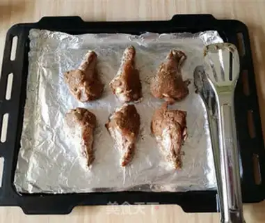 Make The fragrance roasted its wings step 3