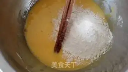 Make Bean box cake step 6
