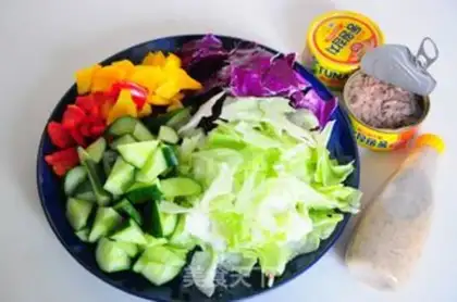 Make Tuna vegetable salad step 0