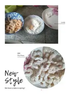 Make Sugar shrimp step 2