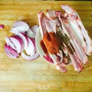 Make The lamb chop step 1