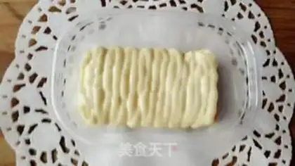 Make Bean box cake step 17