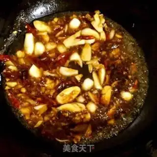 Make Red-burned fish head step 4