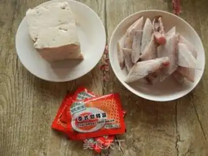 Make Fish tofu step 0