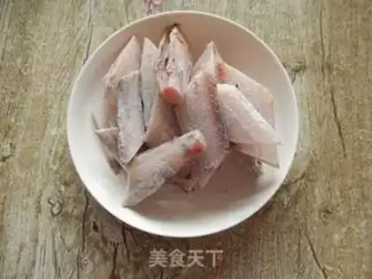 Make Fish tofu step 1