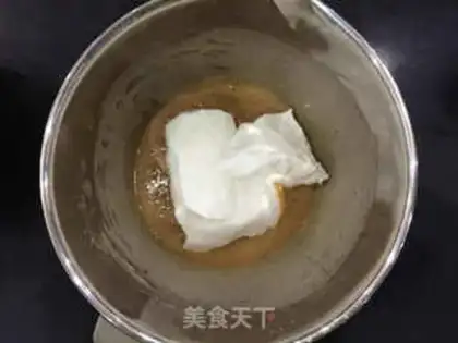 Make Flamingo cake roll step 6