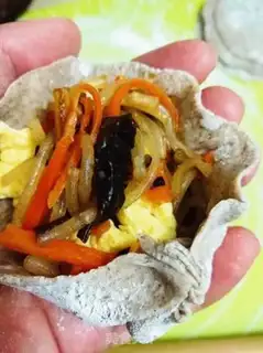 Make Black veggie buns step 23