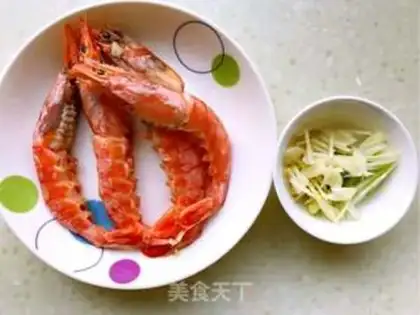 Make Argentinian red shrimp step 0