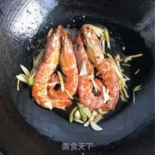 Make Argentinian red shrimp step 2