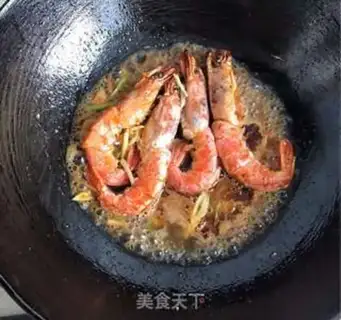Make Argentinian red shrimp step 4