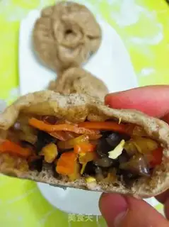 Make Black veggie buns step 28