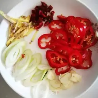 Make Autumn fried meat step 3