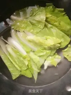 Make Garlic cabbage step 1