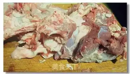Make Lamb fung soup pot step 1