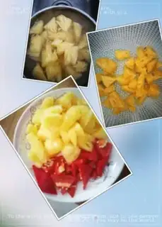 Make Pineapple crotch step 2