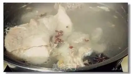 Make Lamb fung soup pot step 4