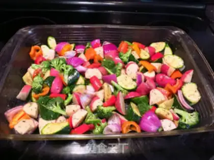Make Baked vegetables step 2
