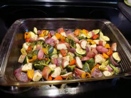 Make Baked vegetables step 3