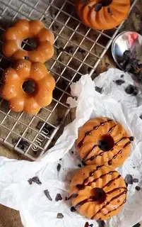 Make Donut cake step 13