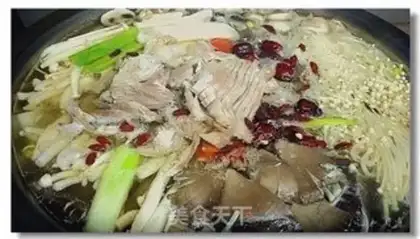 Make Lamb fung soup pot step 11