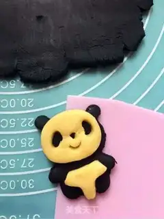 Make Panda cookies step 13