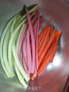 Make The veggies step 0