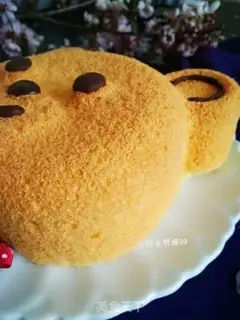 Make Little Bear Chifeng Cake step 15