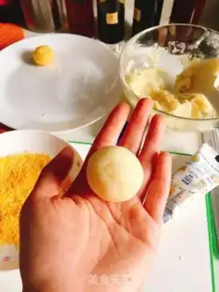 Make Cheese potato ball step 3