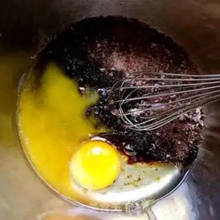 Make Chocolate pie step 1