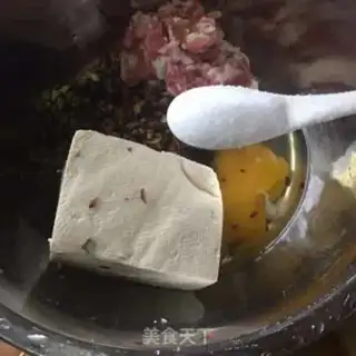 Make Scrambled tofu pills step 4