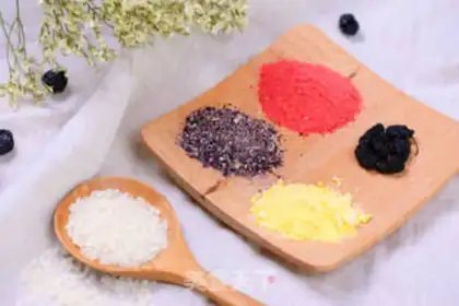 Make Five-coloured rice step 1