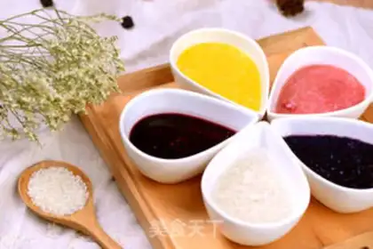 Make Five-coloured rice step 2