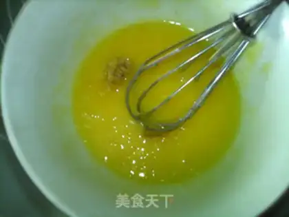 Make Mango hearted lemon marfin step 6