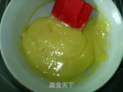 Make Mango hearted lemon marfin step 8