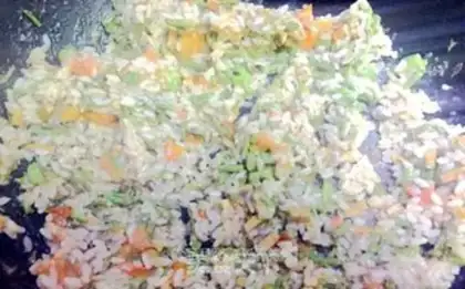 Make Champagne rice step 5